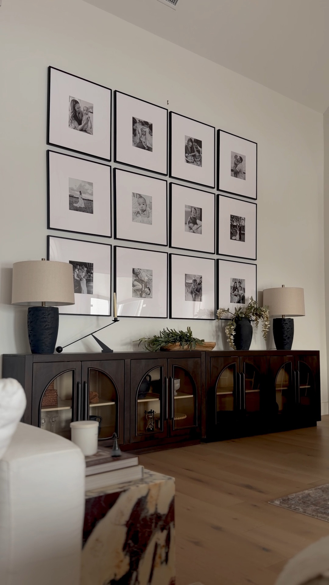 Home isn’t the furniture. 
It’s the memories on the walls. 

I had so many memories saved in my phone that deserved more than a screen. Turning them into black & white prints made everything feel timeless and cohesive, like they were meant to live here. 

Now this wall feels like us. 🤍

If you’ve been meaning to print your photos, this is your sign. These frames are 40% off right now & come in many sizes. 

#gallerywall #wallstyling #meaningfuldecor

#LTKSaleAlert #LTKHome