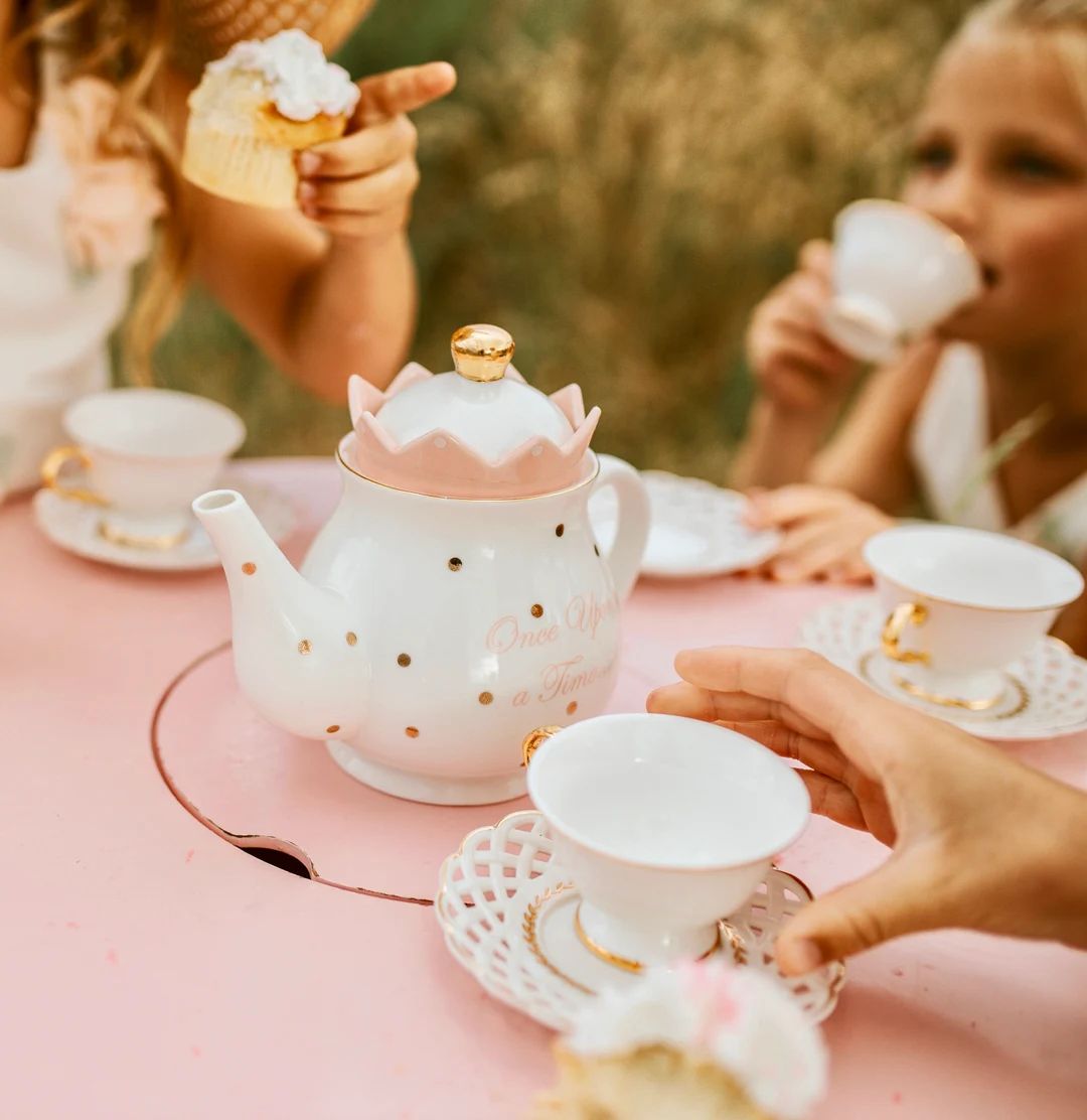 Childrens Tea Set - Porcelain - Princess | Etsy (CAD)