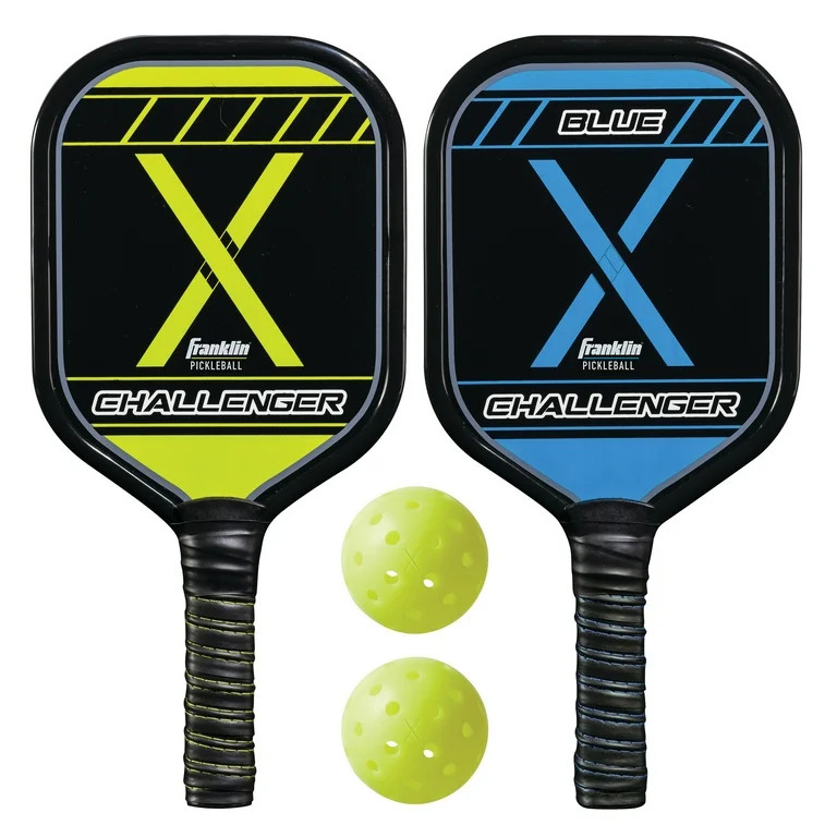 Franklin Sports Pickleball Starter Set - (2) Paddles + (2) X-40 Balls Set | Walmart (US)