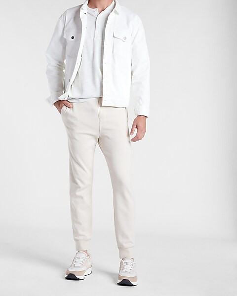 Solid Double Knit Henley | Express