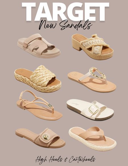 New sandals from Target. Love all the neutrals 

#LTKfindsunder50 #LTKshoecrush