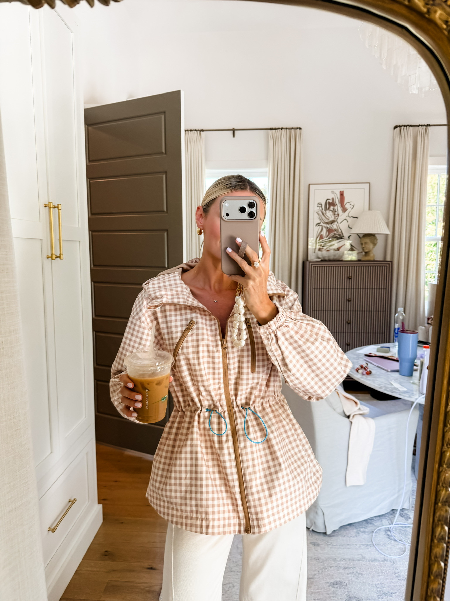 I love this gingham jacket from Amazon! The cinched in waist is super flattering, and I love the pop of blue! Wearing S!

Loverly Grey, amazon, fall jacket, gingham jacket, rain jacket 

 #LTKSeasonal