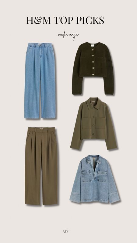 H&M new in, denim, co-ord, spring outfits 

#LTKMostLoved