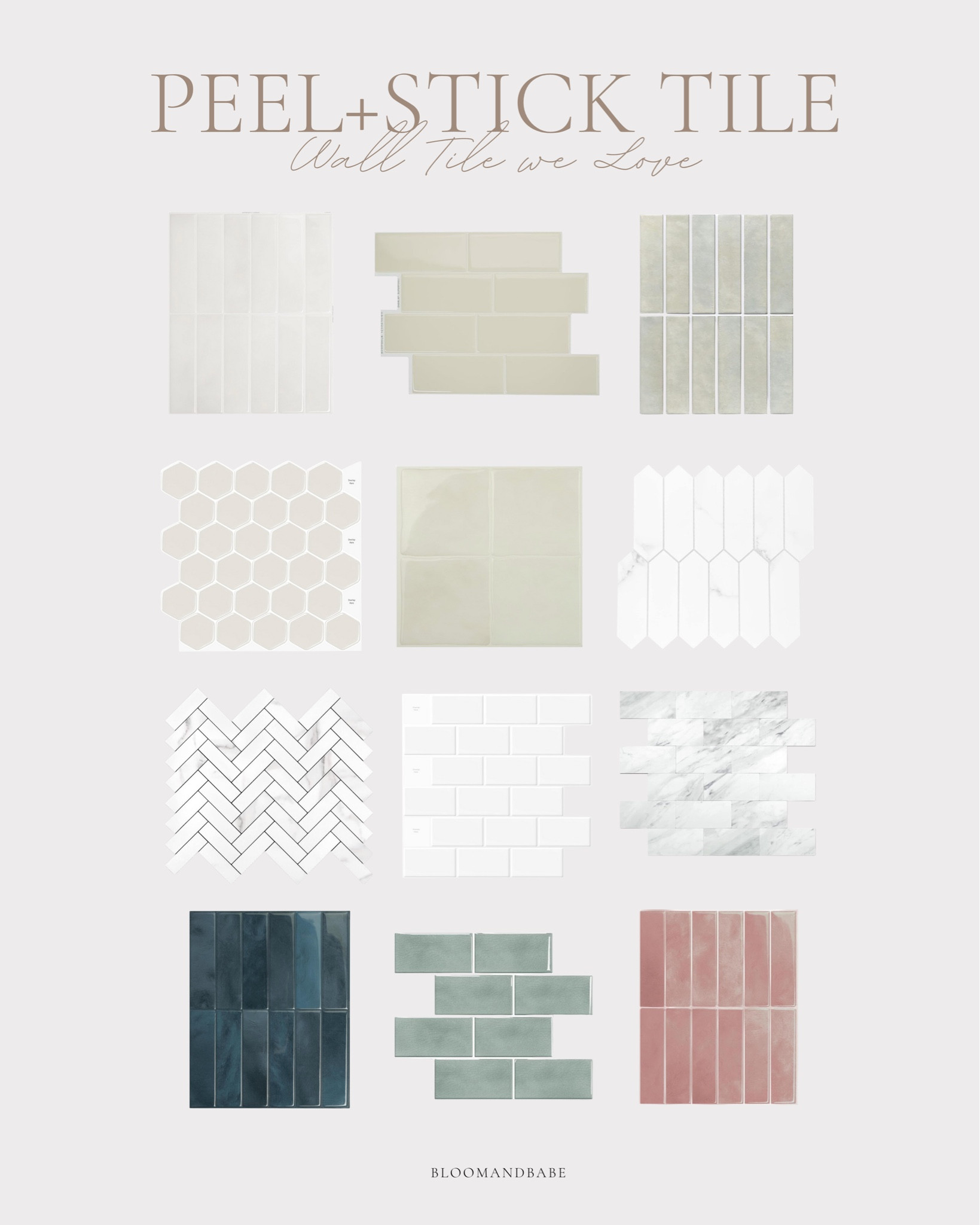 Peel and stick tile, amazon peel and stick tile, home accents, amazon home finds, amazon home, home decor, home tile, tile inspo, home design, modern home, neutral home, organic home, bathroom titles, kitchen titles, kitchen decor


#LTKstyletip #LTKhome #LTKMostLoved