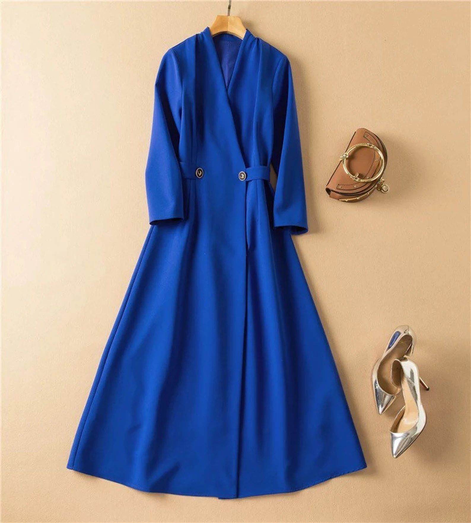 Kate Middleton Vintage Blue Dress - Etsy | Etsy (US)