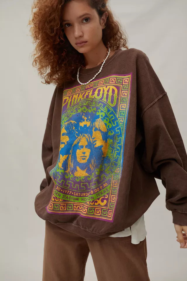 Pink Floyd 1977 Tour Crew Neck Sweatshirt | Urban Outfitters (US and RoW)