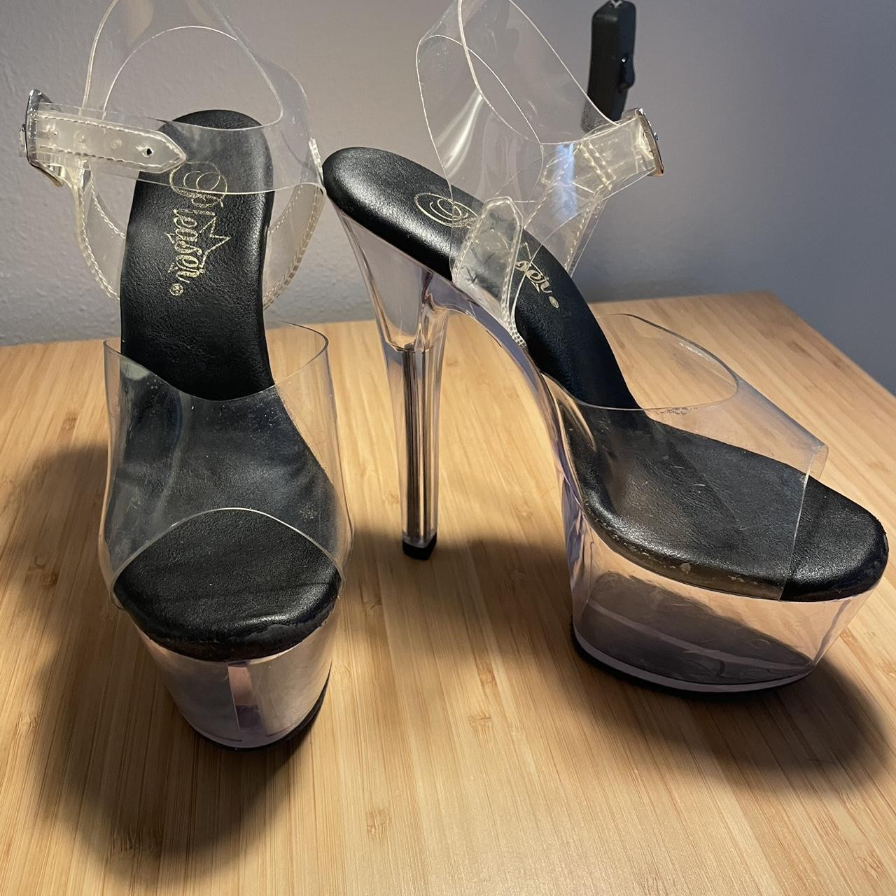 Pleaser Women's Pumps - Black - US 5 | Depop US