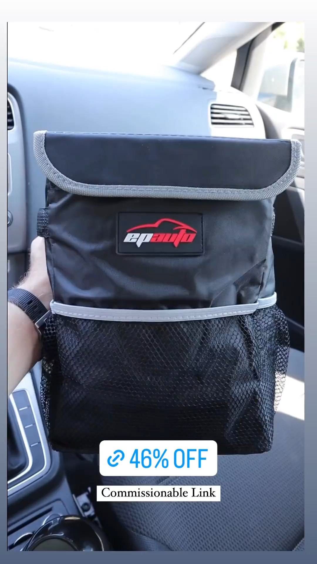 Price Drop Alert 🚨 46% off this car waterproof trash can. It has a 2 gallon capacity bin and a lid with an elastic opening!

#LTKhome #LTKunder50 #LTKsalealert