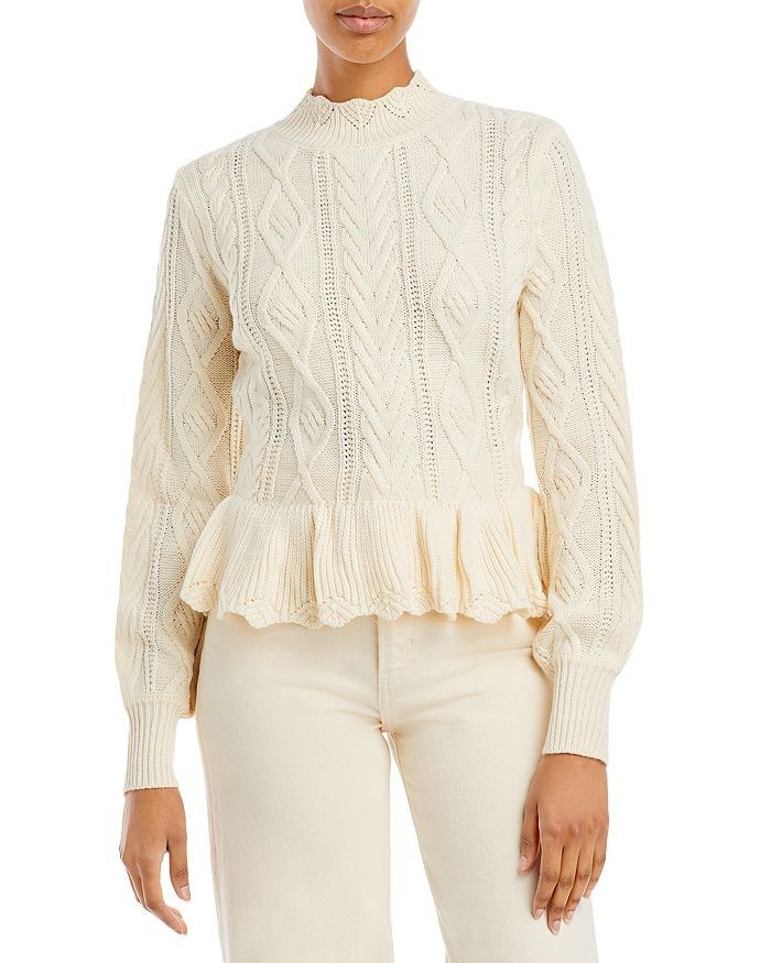 Peplum Sweater | Fall sweater | Winter Sweater | Fall Outfit | Bloomingdale's (US)