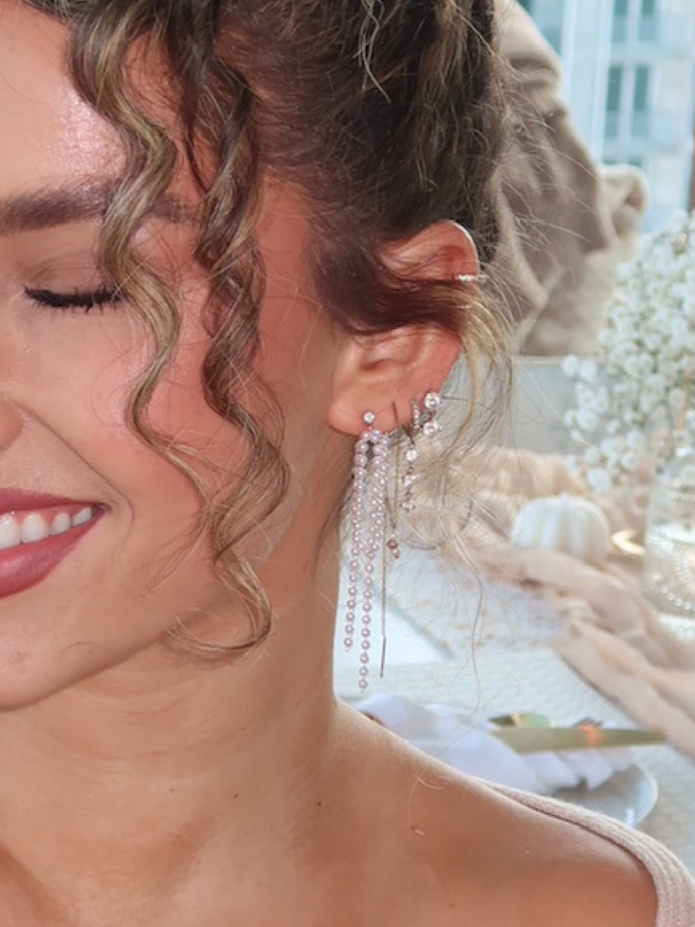 the perfect earring stack for the holidays✨ loving mix of pearls and diamonds!!!

#LTKStyleTip #LTKHoliday