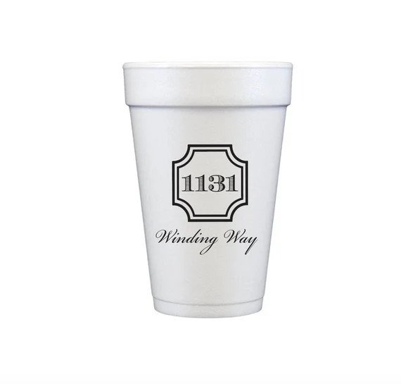 Housewarming gift idea, New home gift idea, Address change, Address cups, Housewarming cups, Hous... | Etsy (US)