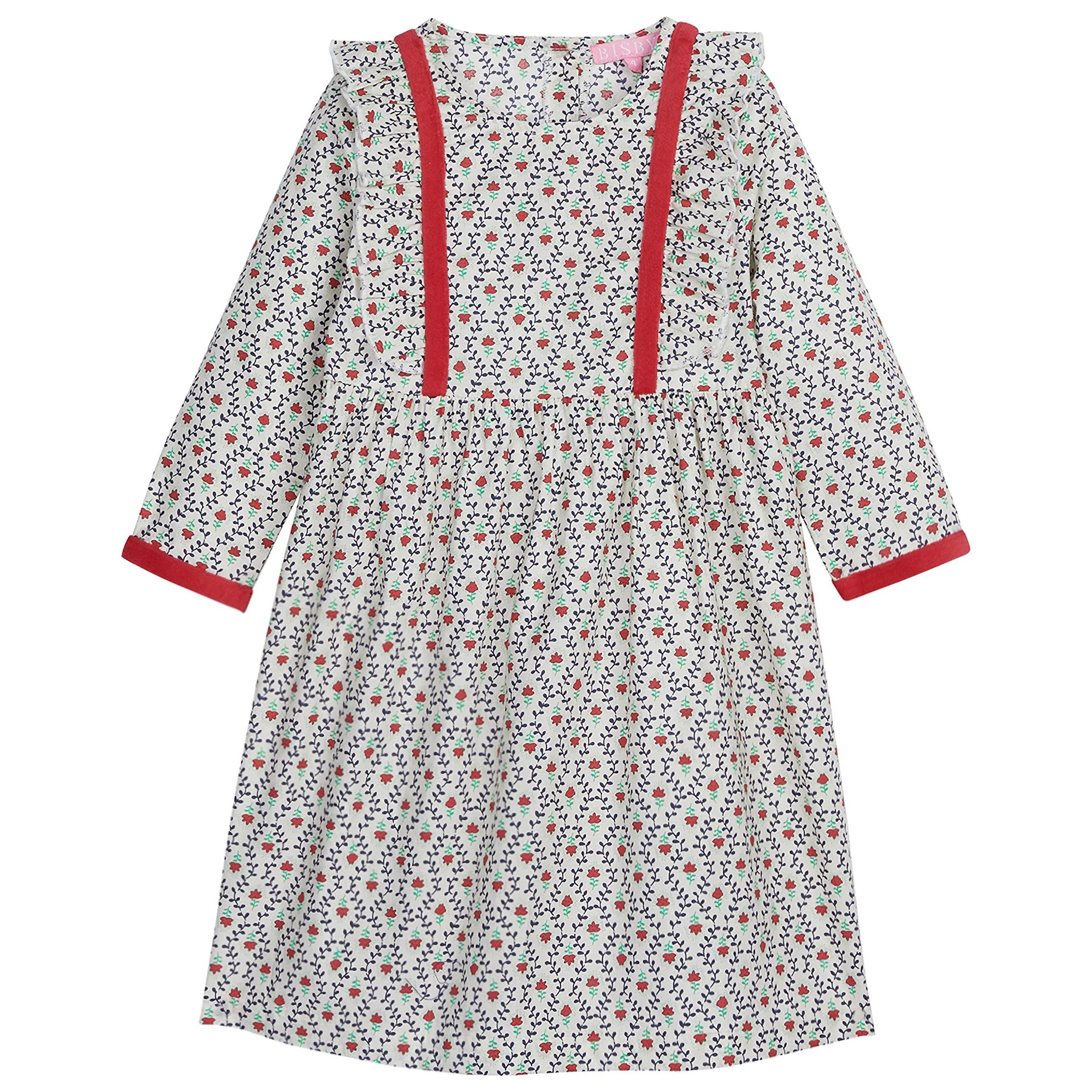 Porto Dress - Christmas Vine | BISBY Kids