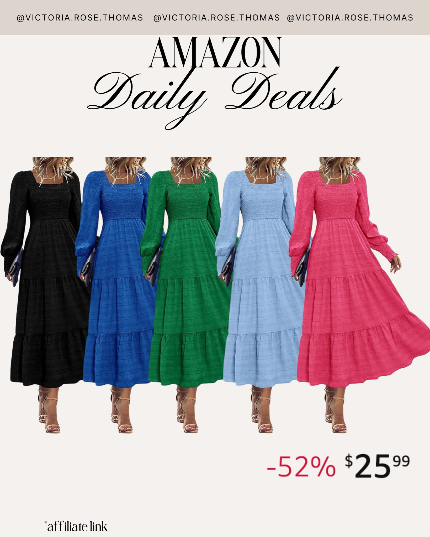 Amazon daily deals
Amazon fashion
Amazon style
Stylewithnosecrets 
Deals
Steal
Save
Sale
Amazon prime
Spring fashion
Spring dress
Summer dress
Modest dress 
Church dress
Smocked dress
Smock dresss

#LTKSaleAlert #LTKMidsize #LTKWorkwear