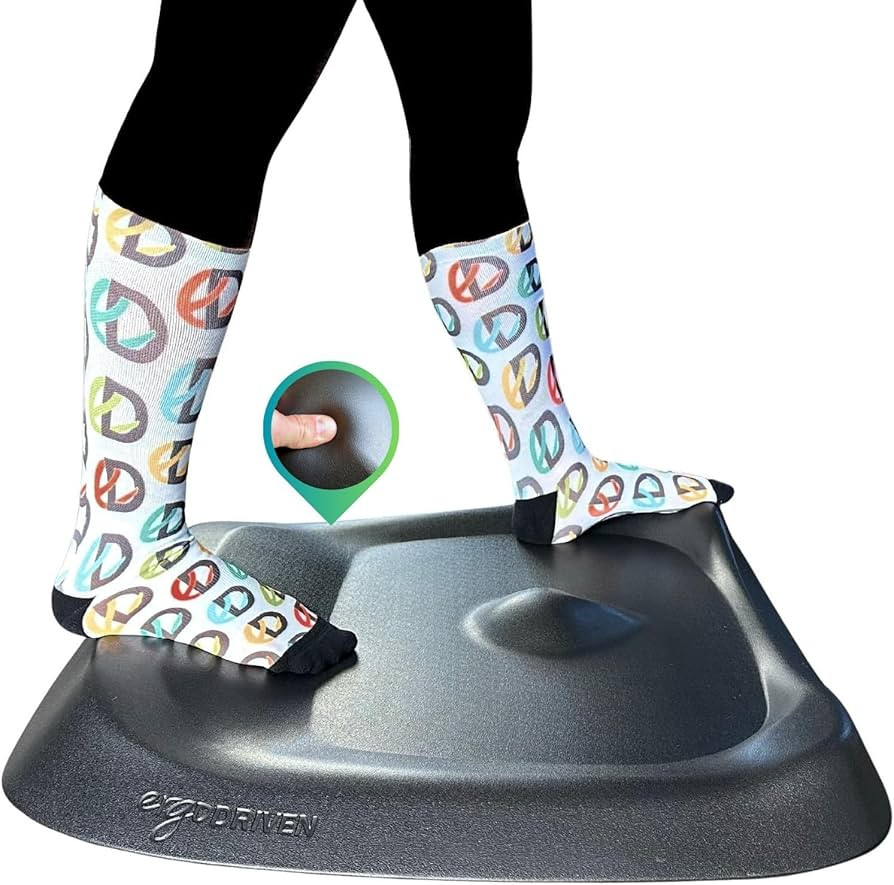 Topo Comfort Mat by Ergodriven | The Original Not-Flat Anti-Fatigue Standing Desk Mat with Calcul... | Amazon (US)