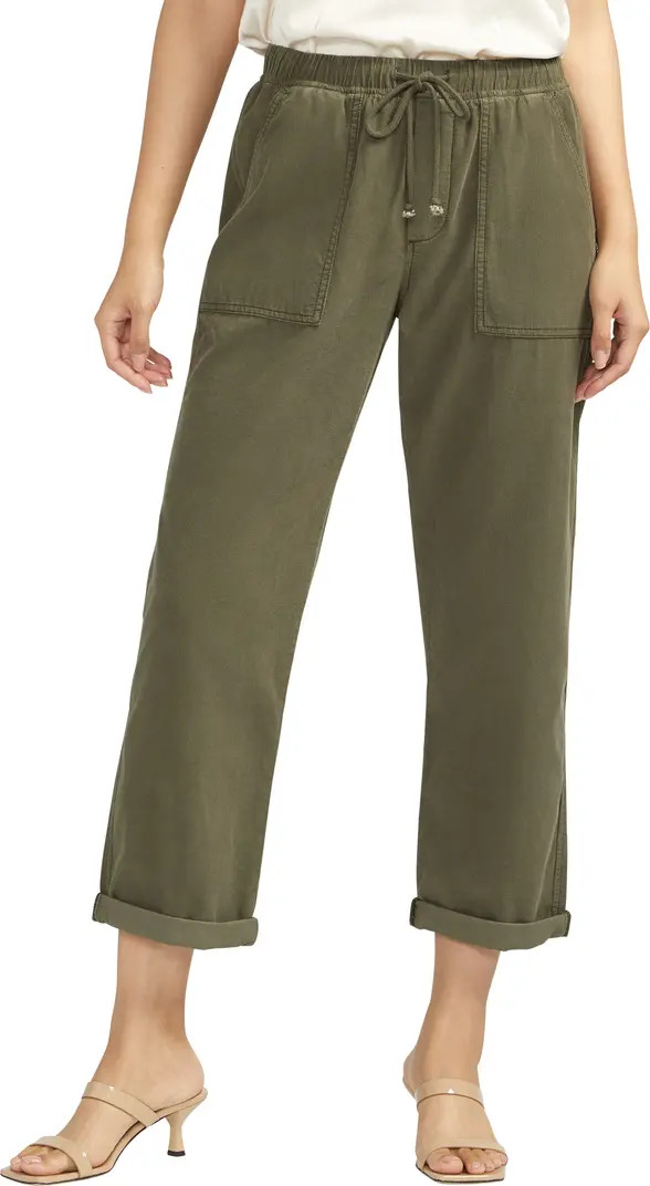 JAG Relaxed Fit Cotton Corduroy Ankle Drawstring Pants | Nordstrom | Nordstrom