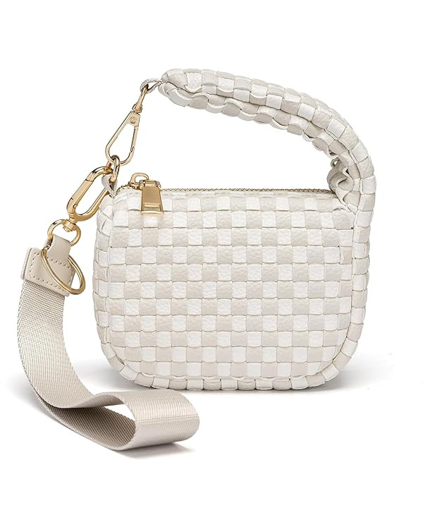 Mini Quilted Wristlet Bag for Women, Puffer Handbags,Evening Bags,Charm Lipstick Bag,Cute bag Cha... | Amazon (US)