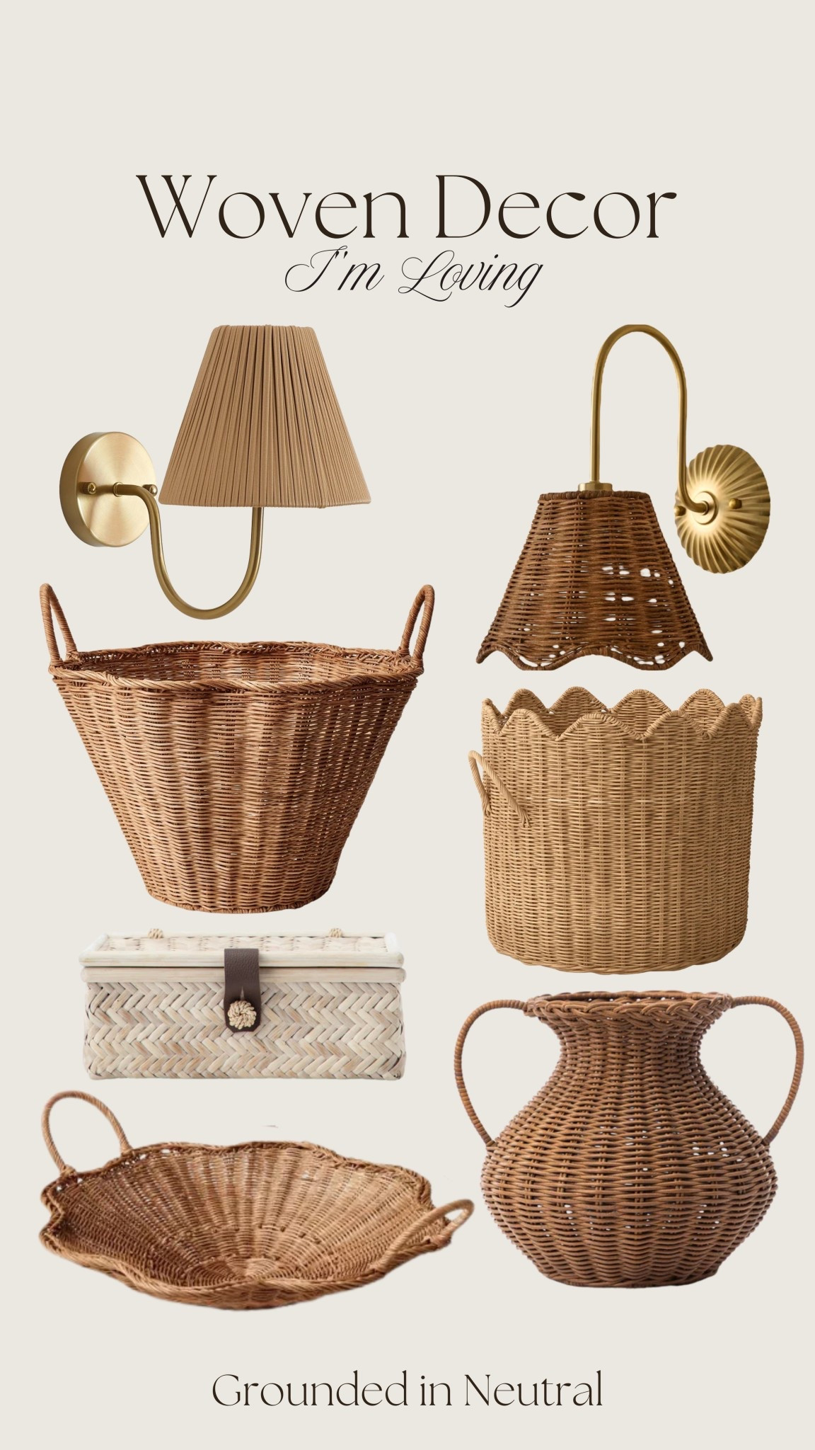 Woven decor I’m loving 🧺🤎 The McGee & Co. items are currently on sale for President’s Day. ✨

#LTKHome #LTKSeasonal #LTKSaleAlert