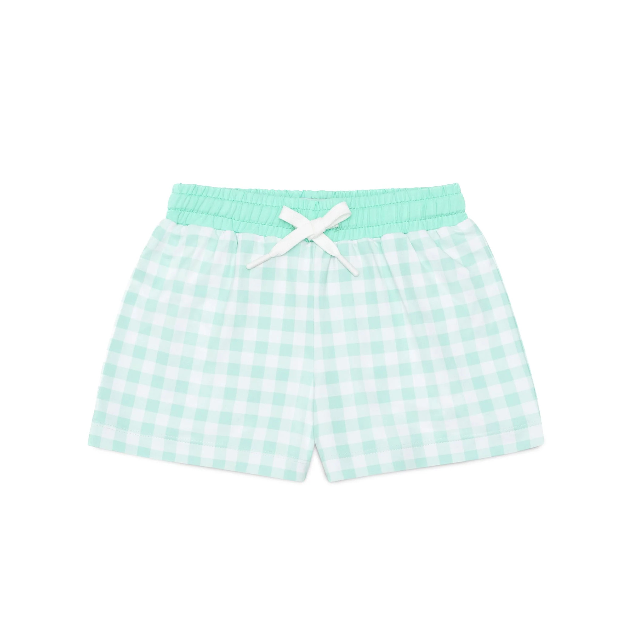 Tatum Trunks in Harbour Breeze Gingham | Line + Cleat