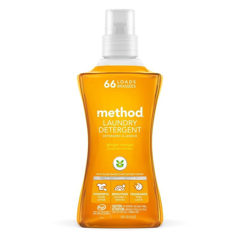 method Ginger Mango Laundry Detergent - 53.5 fl oz | Target