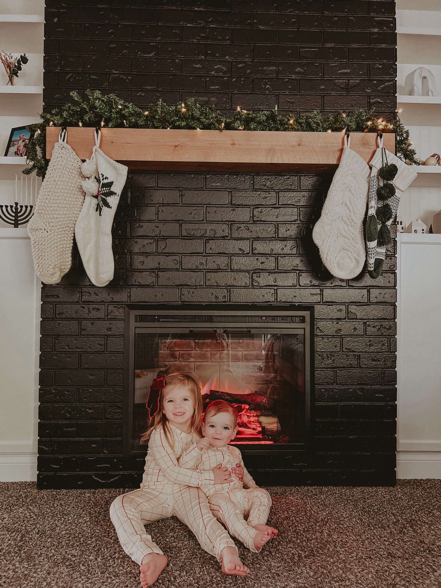 Matching Christmas neutral/minimalist pajamas for toddler and baby! Perfect gender neutral for boy and girl 🎄🌟❤️✨

#LTKbaby #LTKhome #LTKSeasonal