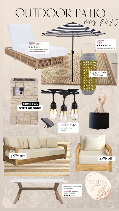 Lots of outdoor patio sales going on this weekend! Linked what’s on sale that I own 🤍⚡️🫶🏼 #outdoorpatio

#patio #summer23 #patiosales #patiovibes #patioinspo 

#LTKhome #LTKSeasonal #LTKsalealert