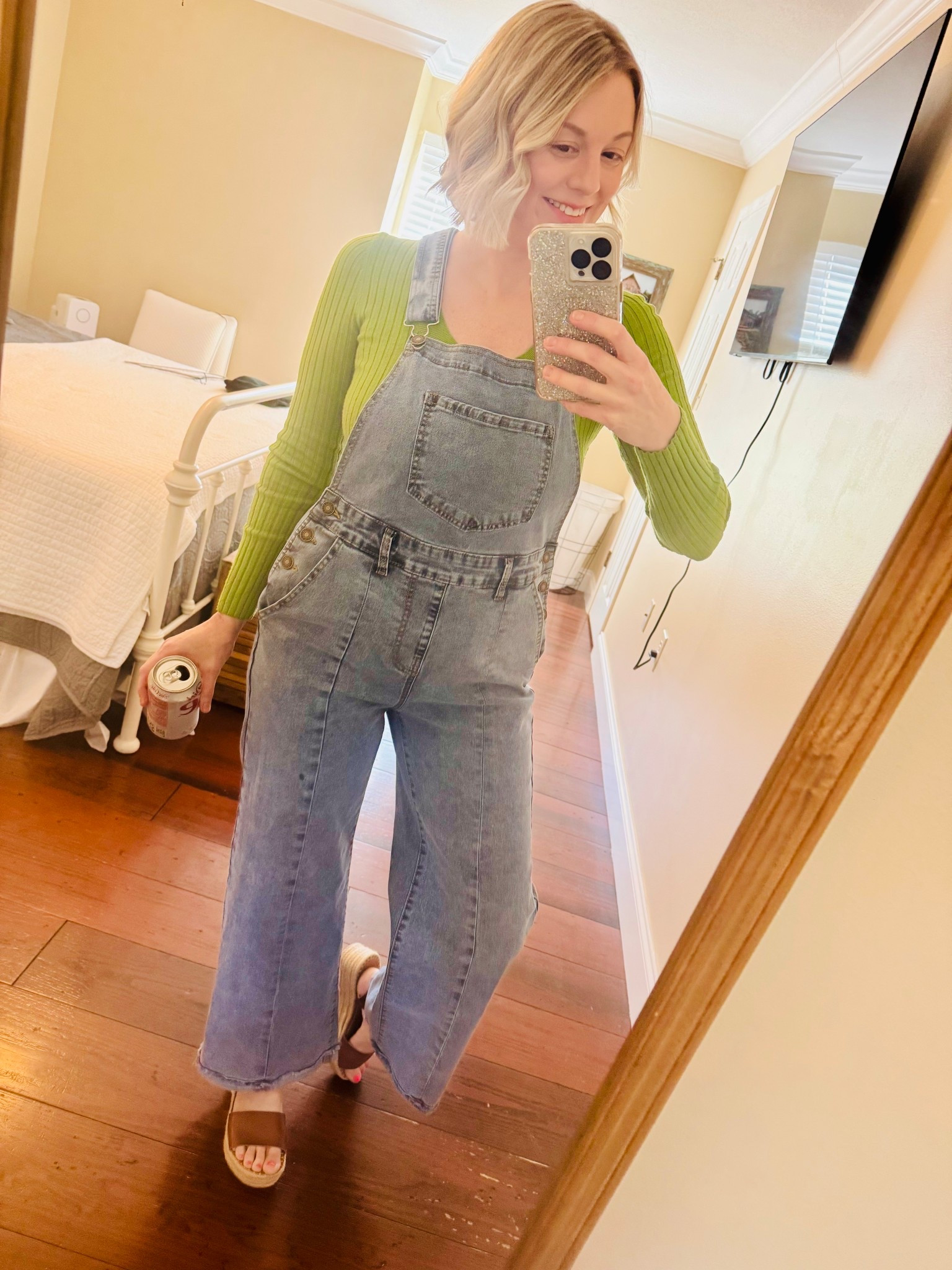 Just wanted to share this cute denim overall!! It’s so cute and actually quite comfy too! I’m wearing size small I’m 125ish lbs and 5’3” 

#LTKSpringSale #LTKFindsUnder50 #LTKSeasonal
