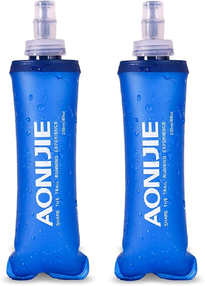 Azarxis TPU Soft Flask Collapsible Water Bottle Running Folding Gel Water Reservoir Handheld for ... | Amazon (UK)