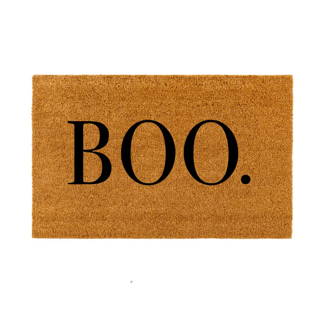 Boo Doormat | Cailini Coastal
