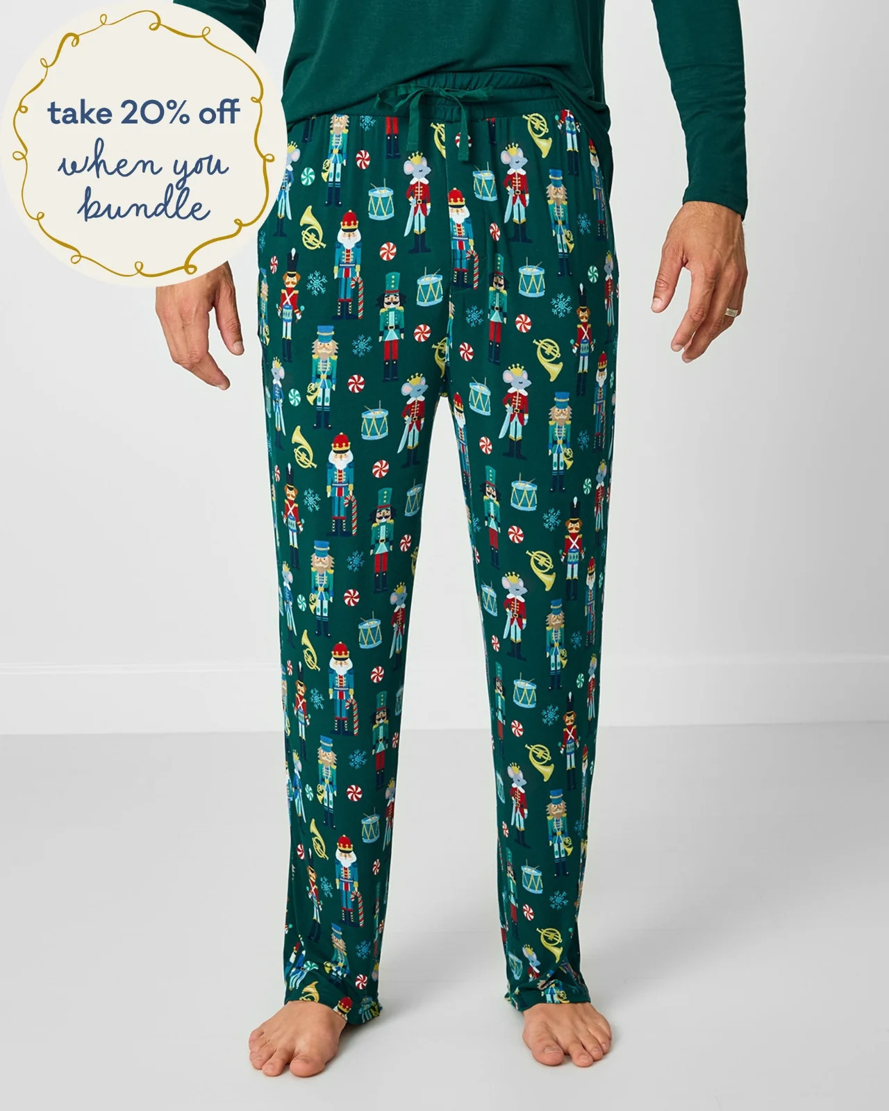 Nutcracker March Men's Pajama Pants | Little Sleepies