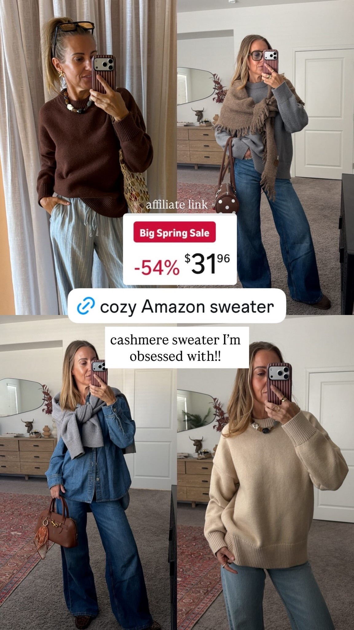 Cashmere sweater I am obsessed with

#LTKSaleAlert #LTKootd