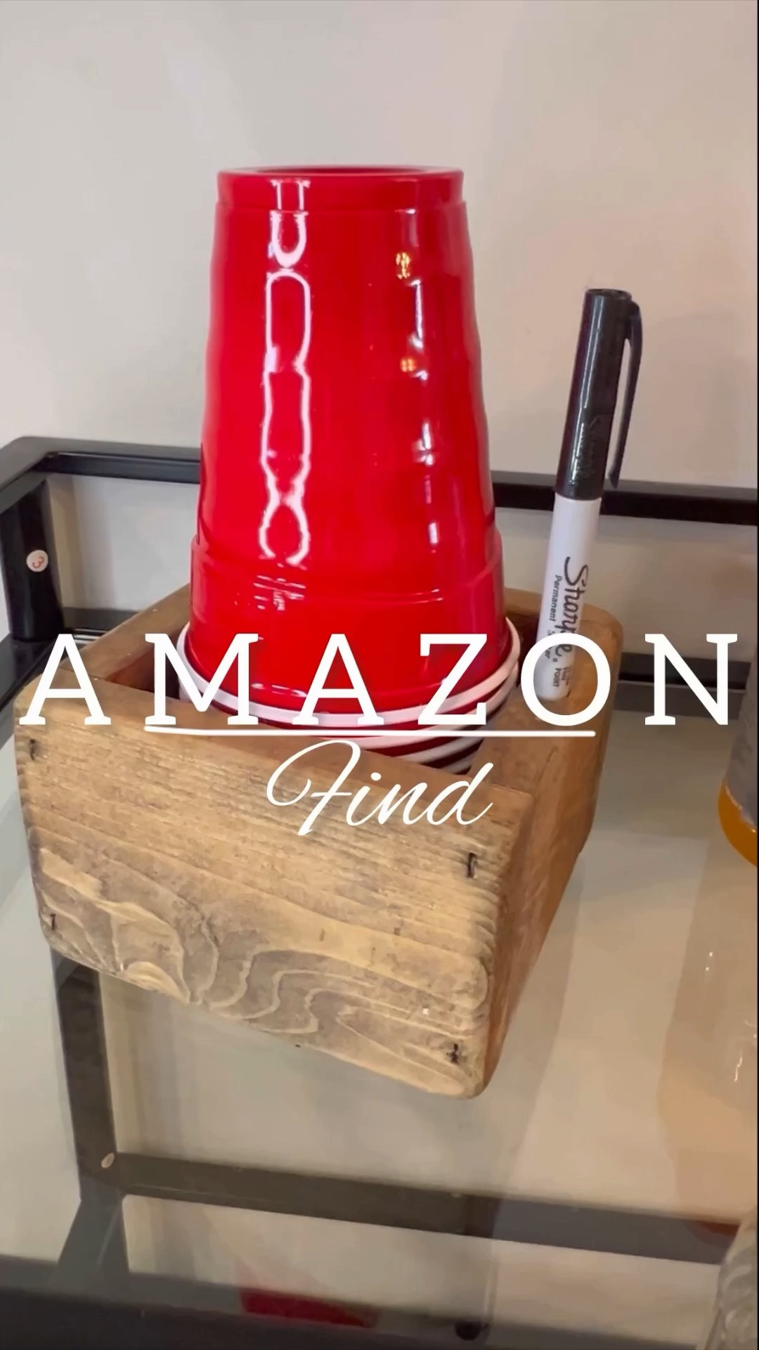 This cup holder with marker slot is a game changer for parties. BBQ family get together hack. Amazon finds.

#LTKHome