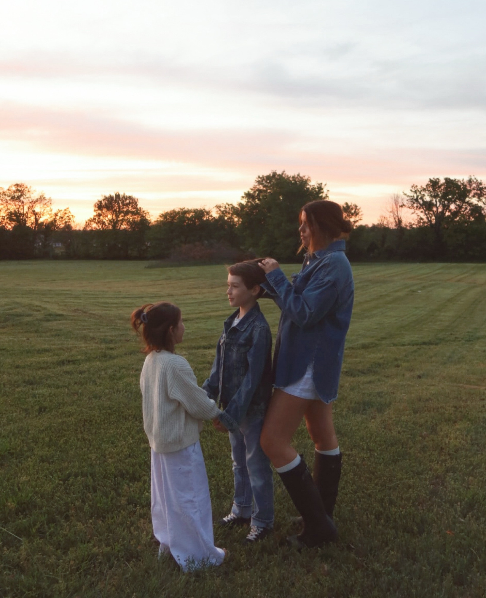 Basics from our family photo shoot in denim! 

#LTKFindsUnder100 #LTKFamily #LTKSaleAlert