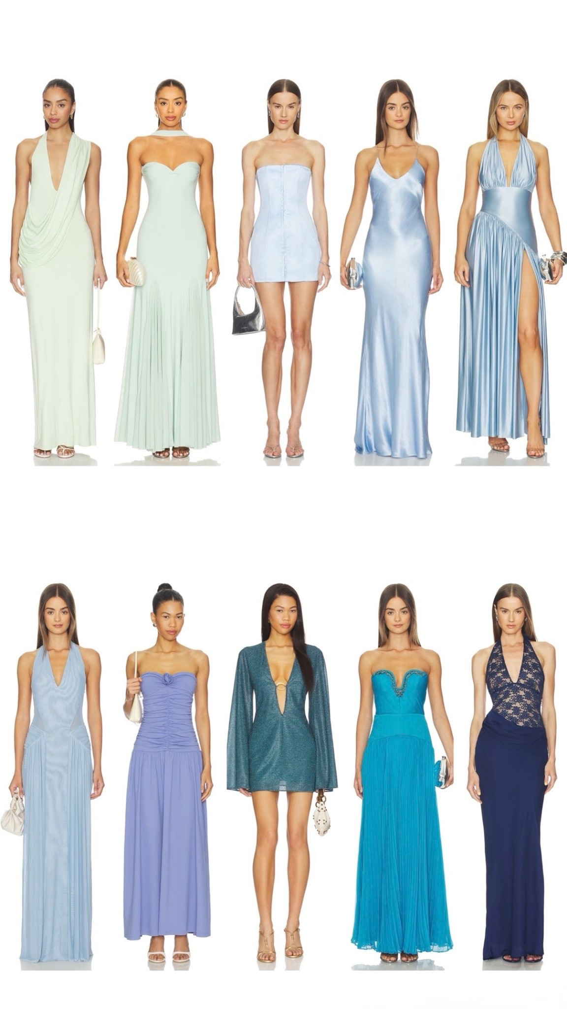 Revolve Green/Blue Dresses!

#LTKWedding #LTKgrwm #LTKootd