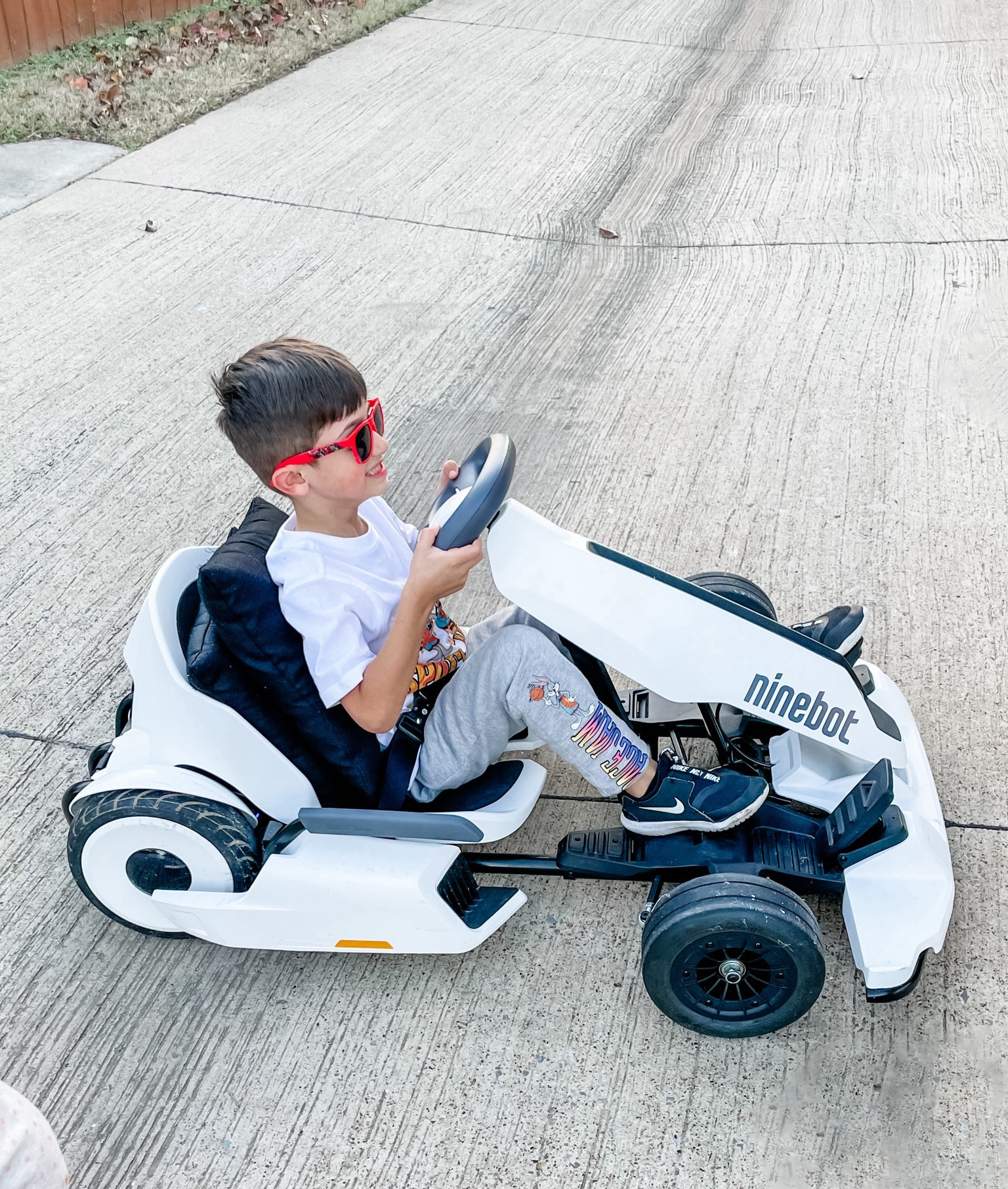 Feeling like a cool kid, riding an Electric GoKart! 🏎️

#LTKHoliday #LTKGiftGuide #LTKSeasonal
