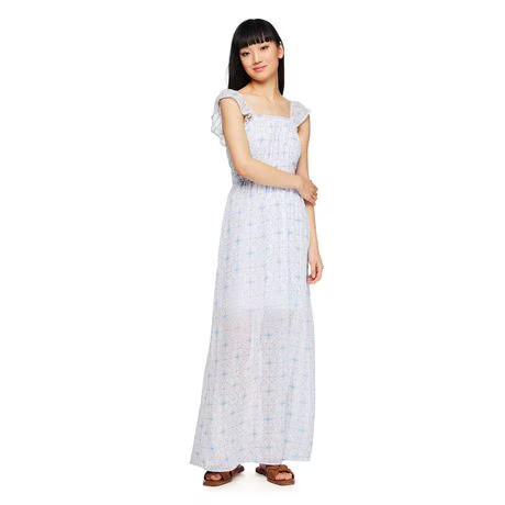 Wild Skye Women's Ruffle Trim Maxi Dress | Walmart (CA)