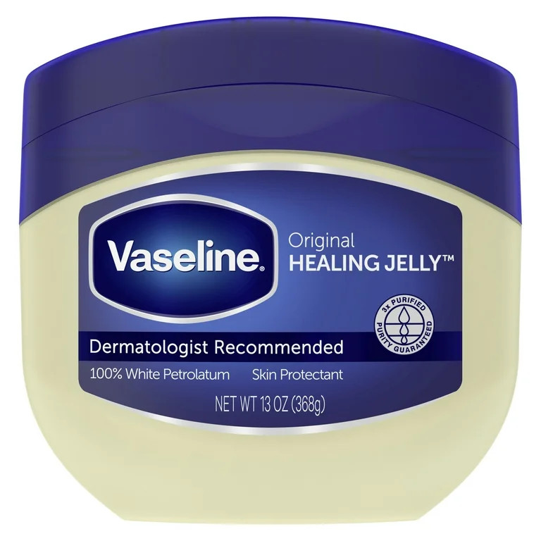 Vaseline Original Lock In Moisture Body Oil Pure Healing Petroleum Jelly All Skin, 13 oz | Walmart (US)
