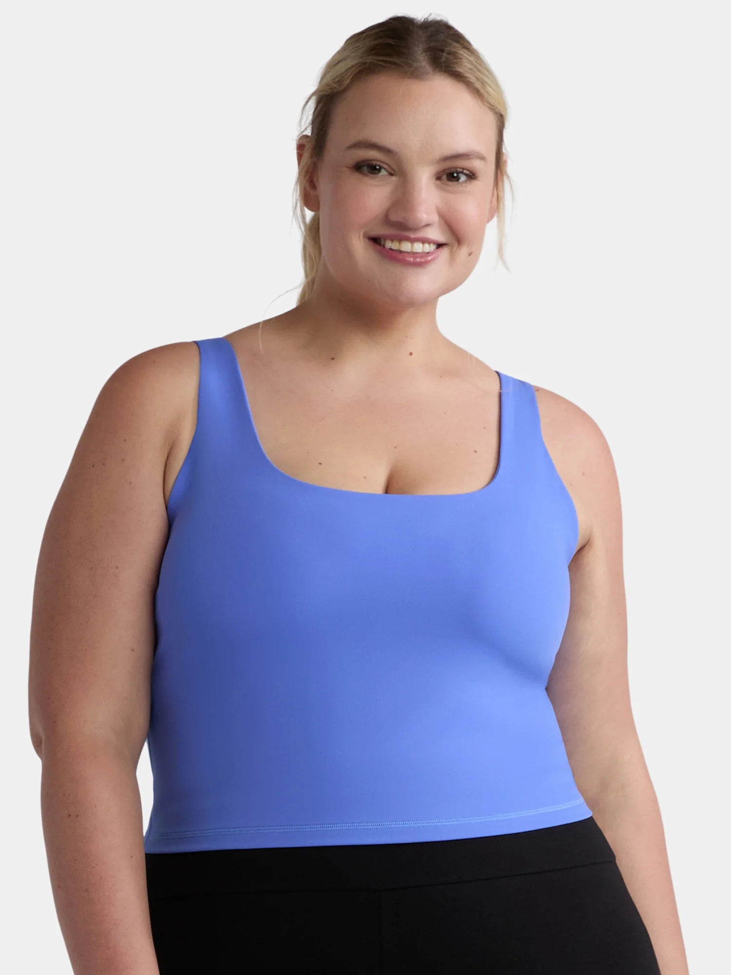Avia Women's Plus SoftSculpt Sports Bra, Sizes 1X-4X | Walmart (US)
