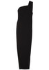 Xaden one-shoulder crepe maxi dress | Harvey Nichols