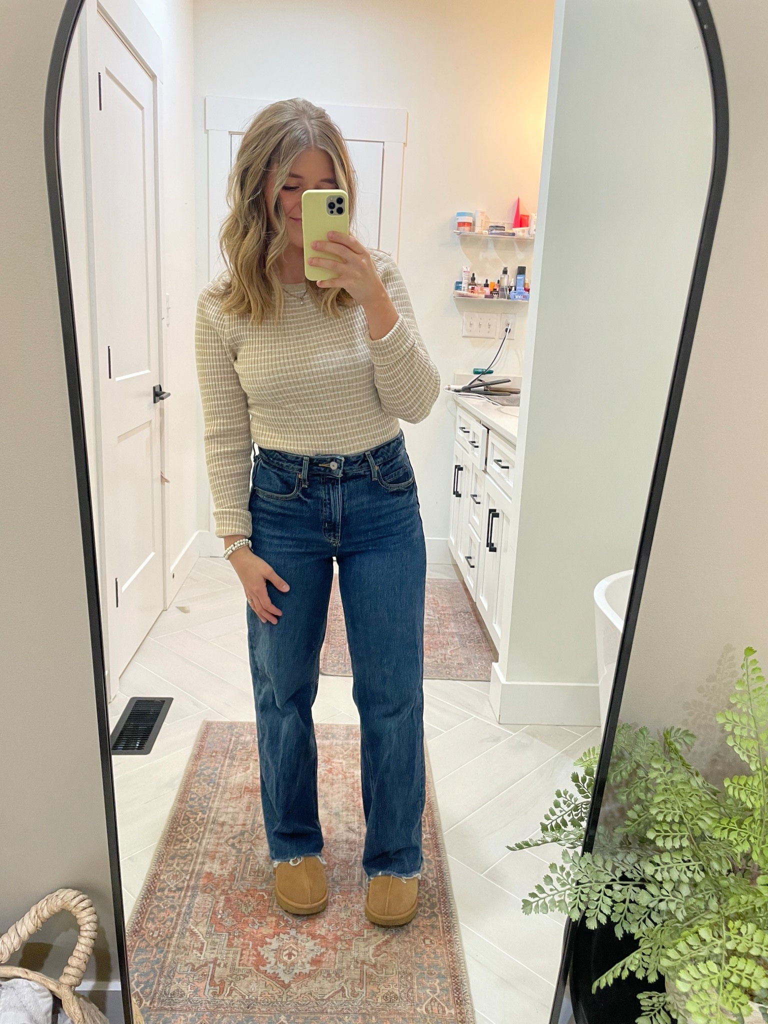 Old Navy sweater & jeans 50% off! 

#LTKSaleAlert #LTKFindsUnder50 #LTKSeasonal