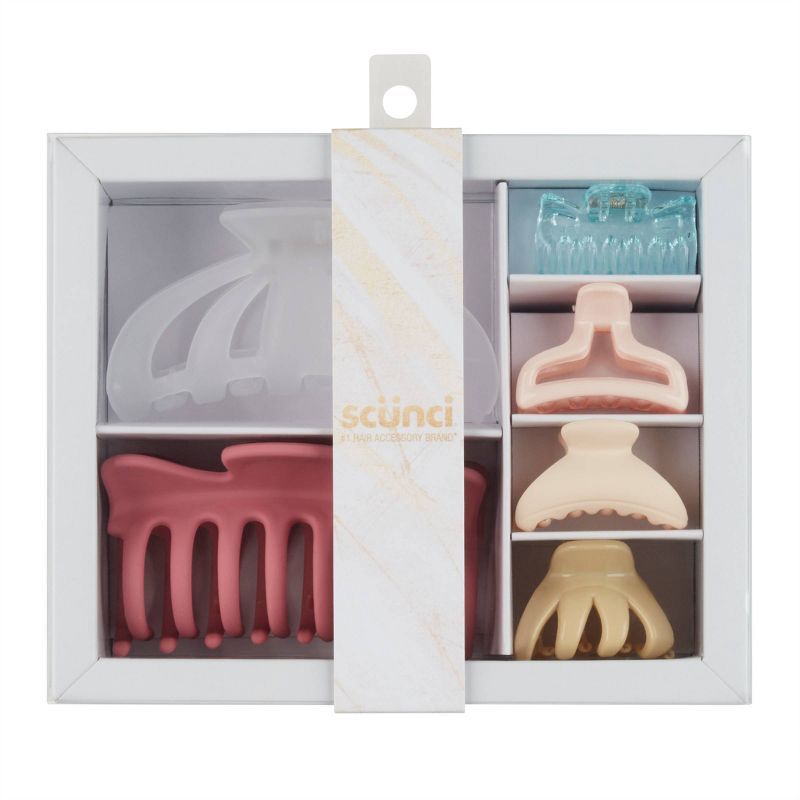 scunci Claw Hair Clip in Box - 6pk | Target