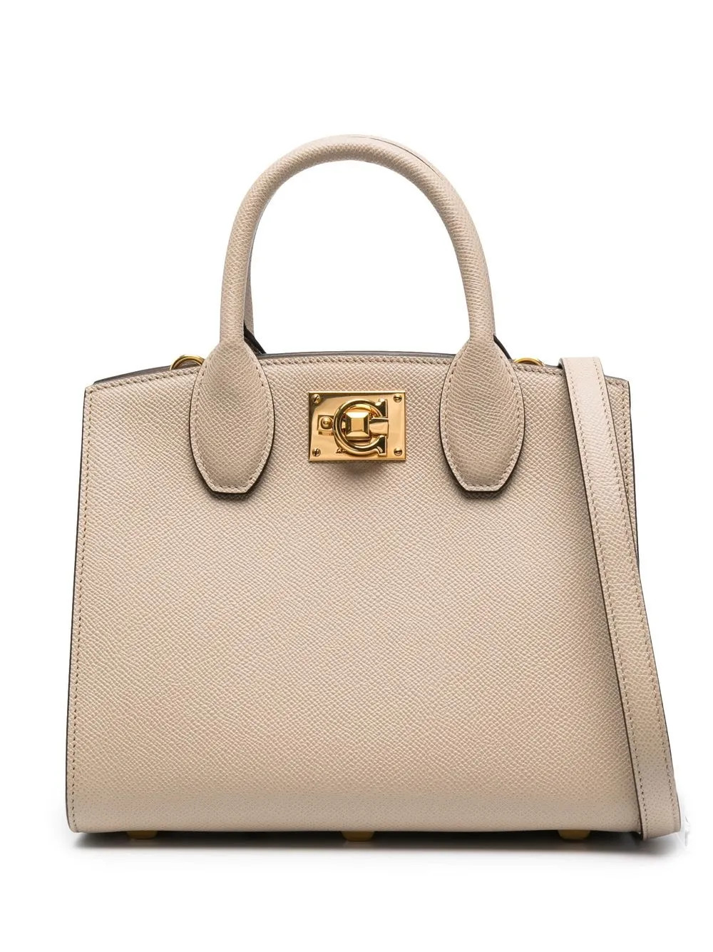 Ferragamo The Studio Small Tote | Neutrals | FARFETCH | Farfetch Global