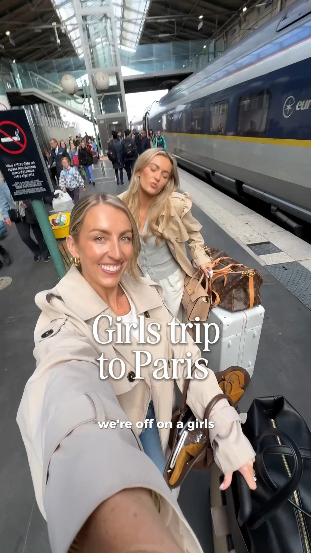 Girls trip to Paris travel vlog 🇫🇷🤍 

Trench coat, suitcase, antler suitcase, evening outfits, black blazer, jeans, satin skirt 

#LTKautumn #LTKtravel #LTKstyletip
