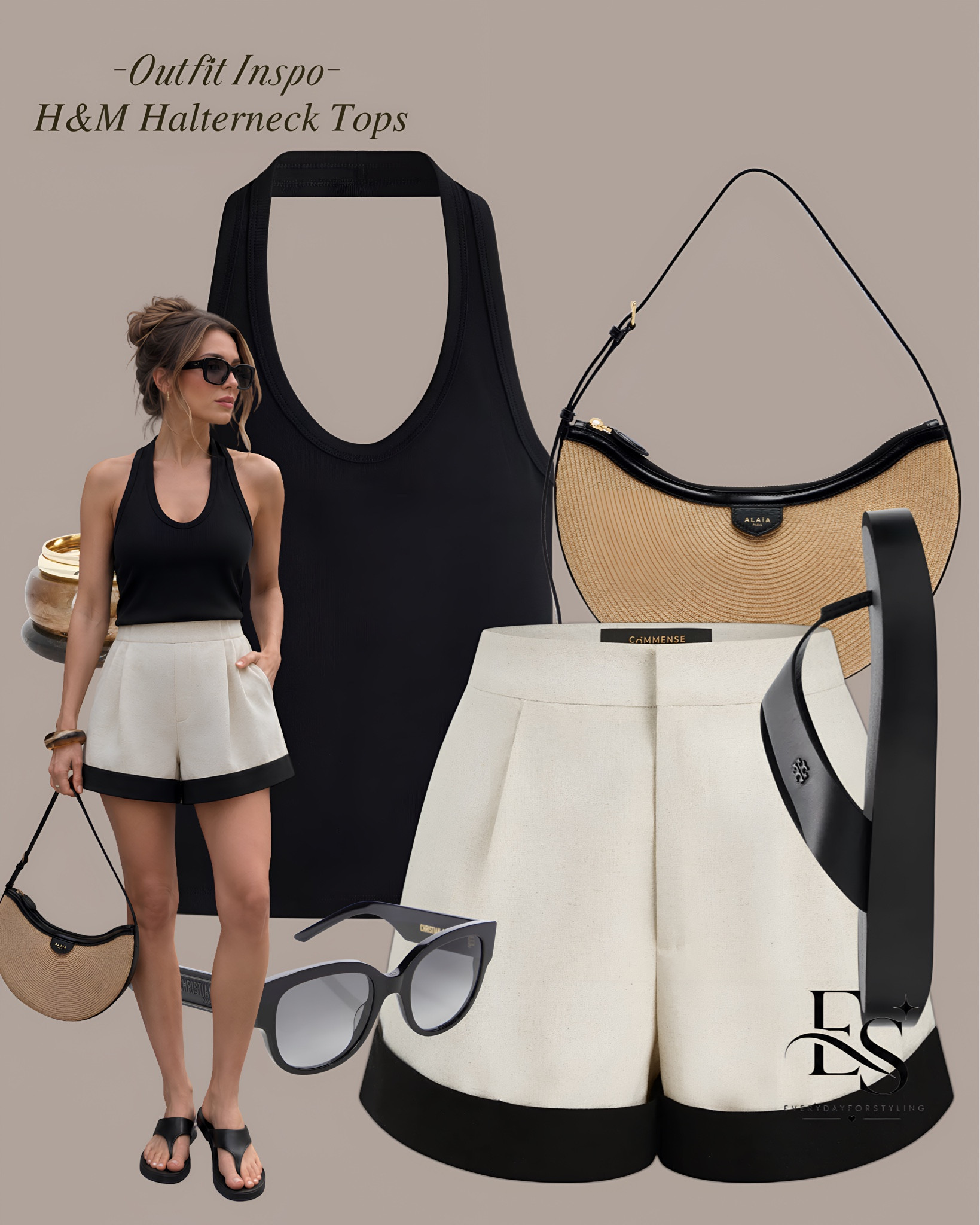 Black halter + ivory tailored shorts — monochrome done the quiet luxury way 🖤

quiet luxury outfit ideas, old money aesthetic outfits, halterneck top styling, summer capsule wardrobe, elevated minimalist fashion, H&M outfit inspiration, denim midi skirt outfit, monochrome summer outfit, neutral tone styling, affordable luxury fashion finds, old money summer style, minimalist wardrobe essentials, chic summer outfits 2026, tonal dressing ideas, woven bag outfit inspo, investment dressing tips, effortless summer style, timeless wardrobe staples, halter top outfit ideas, elevated basics styling,  summer outfits

#halternecktop, #oldmoneysummer, #hmNewIn, #capsulewardrobeideas, #SummerOutfitIdeas

#LTKSeasonal #LTKTravel #LTKootd
