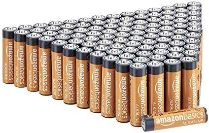 Amazon Basics 100 Pack AAA High-Performance Alkaline Batteries, 10-Year Shelf Life, Easy to Open ... | Amazon (US)