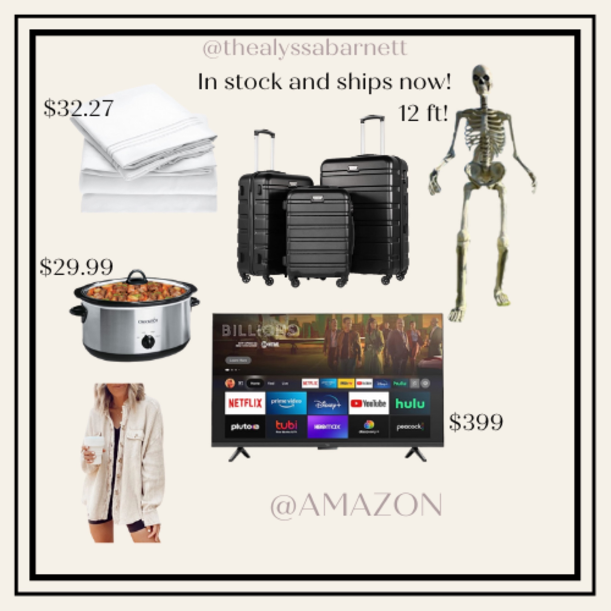 Amazon early prime days! Check out that 12 foot skeleton! He’s a keeper!

#LTKSeasonal #LTKhome #LTKHoliday