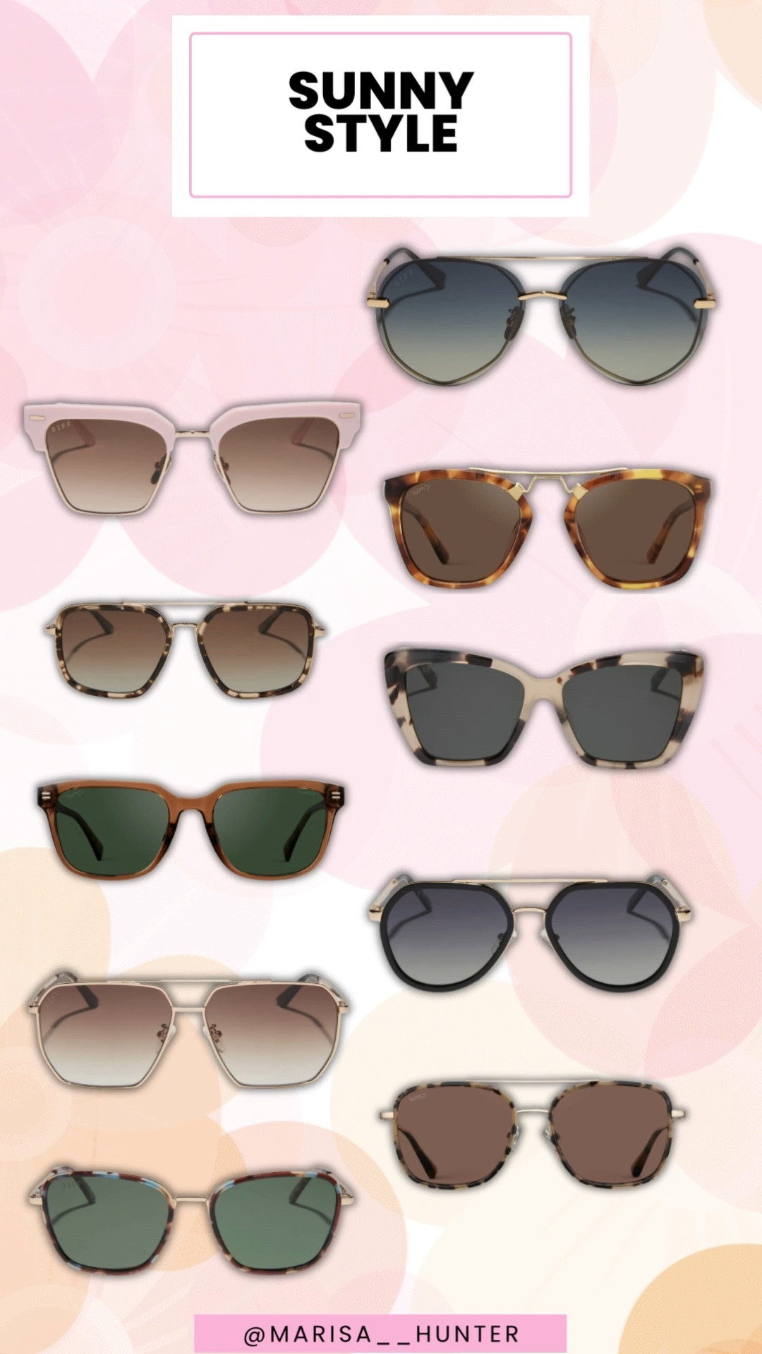 Sunny style 😎

Sunglasses cat eye polarized oversized aviator tortoise shell non-slip nose pad shatter-resistant lenses mom sunglasses poolside sunnies pool day ootd 

#LTKootd #LTKmomlife #LTKSwim