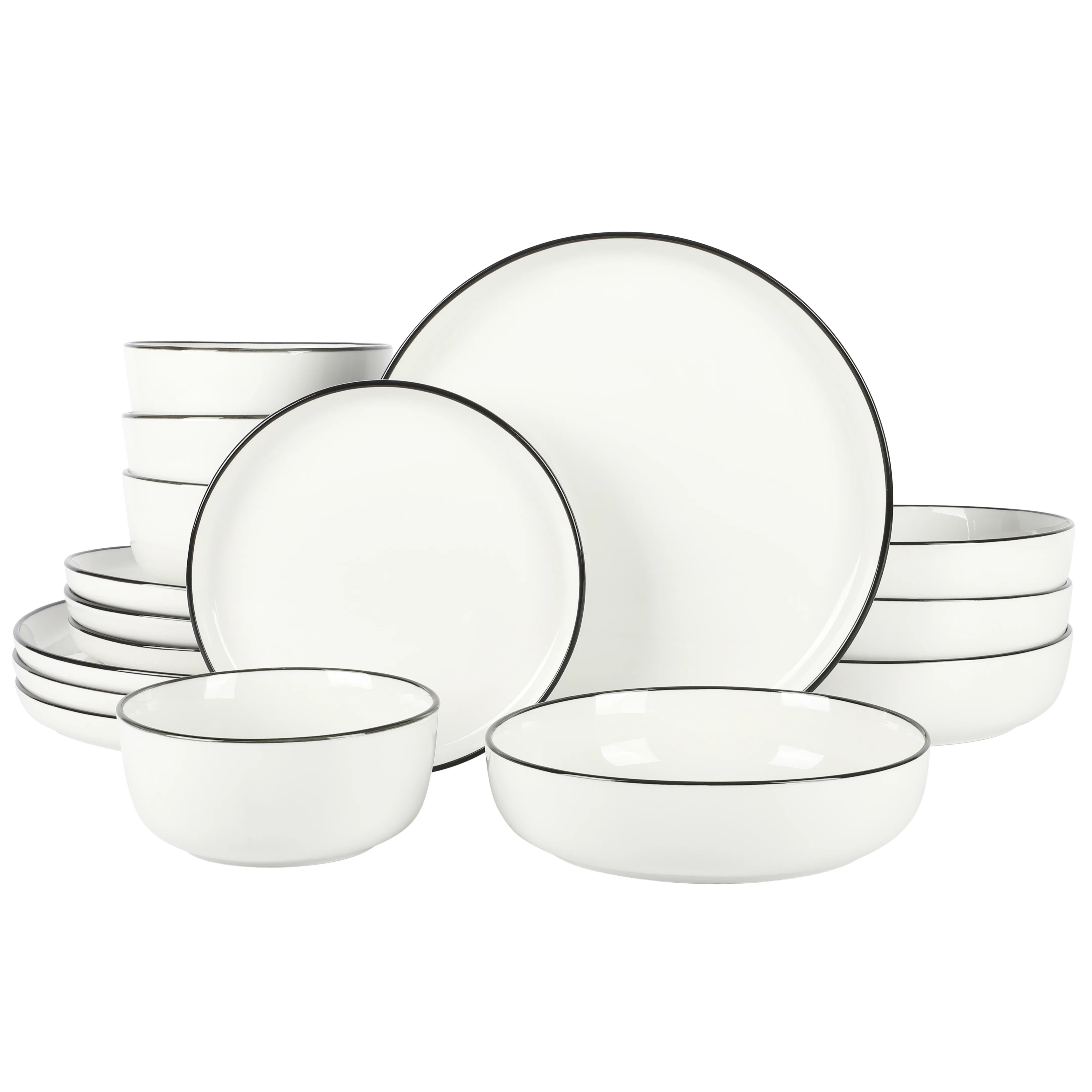 Gibson Home Oslo 16 Piece Dinnerware Set | Wayfair North America