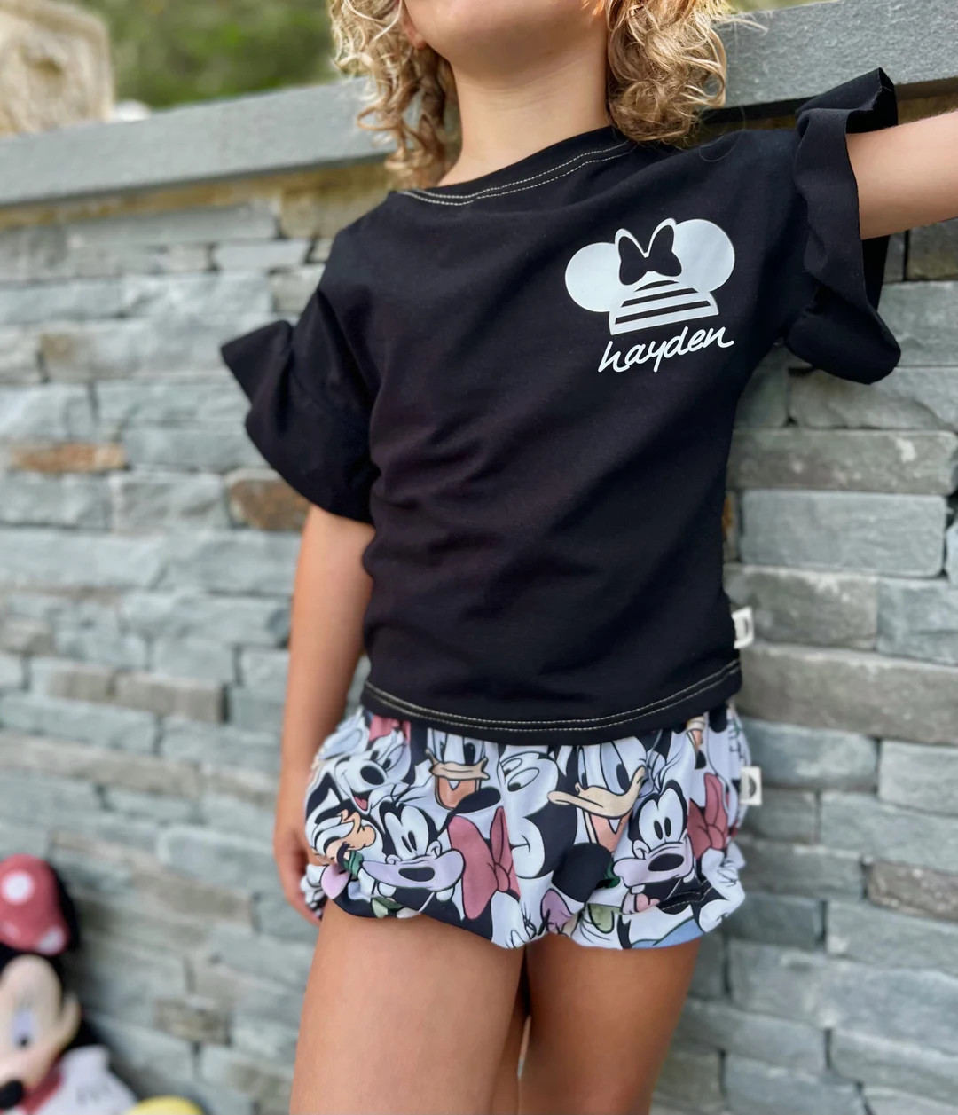 Custom Minnie Name T-shirt ,Girls Disney Set Shorts Tee,Disney Vacation Tee kids & baby Disney Ou... | Etsy (US)