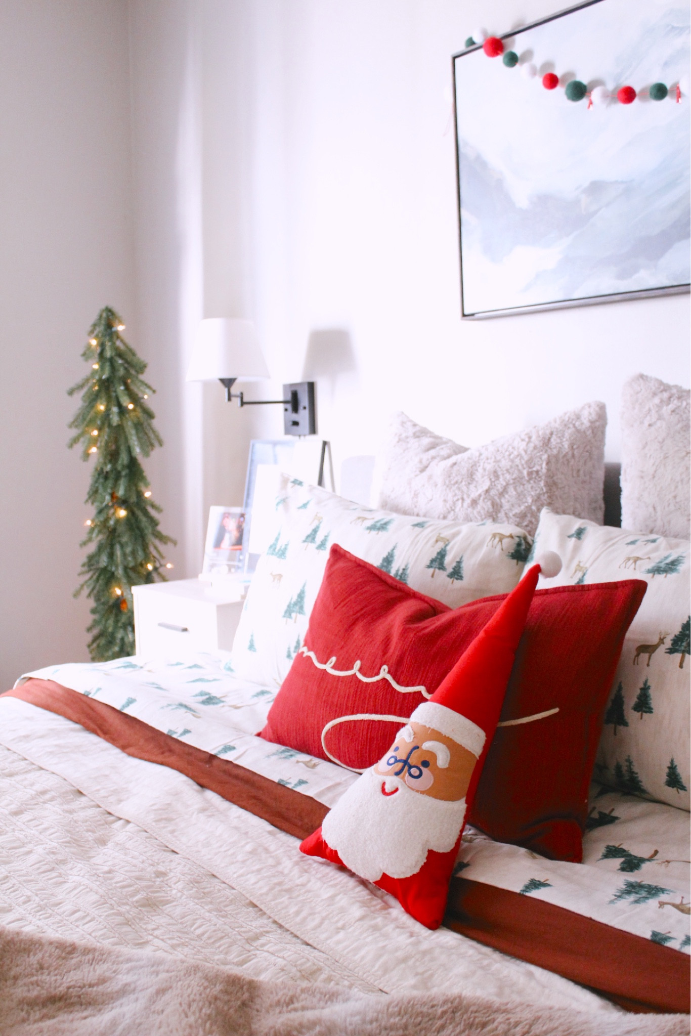 Our cozy Christmas bedroom! 

#LTKSeasonal #LTKHoliday #LTKhome
