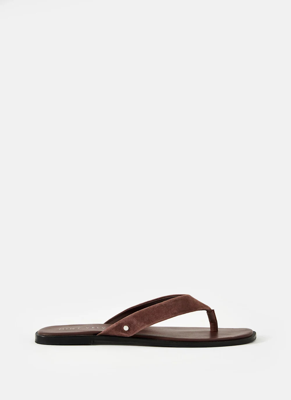 Lula Cream Leather Flip Flops | Mint Velvet